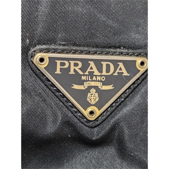 Authentic Prada Vintage Nylon Tote Bag Black - Picture 8 of 14